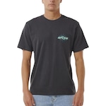 Camiseta Rip Curl Quest Oval Burst - Masculina PRETO