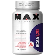 Bcaa 1,2G 120 Tabletes - Max Titanium