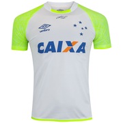 Camisa de Goleiro do Cruzeiro 2017 Umbro nº 1 Fábio - Masculina