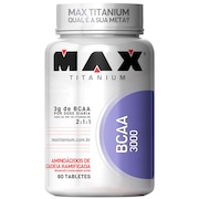 Bcaa 3000 60 Tabletes - Max Titanium