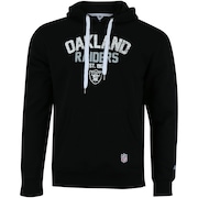 Blusão de Moletom com Capuz New Era Oakland Raiders Core Canguru - Masculino