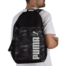 Mochila Puma Style – 24 Litros Preta Mochila Puma Style - 24 Litros Preta
