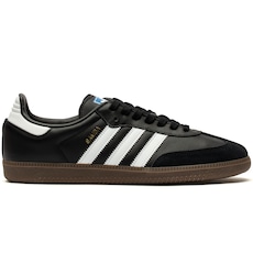 adidas gazelle silver green womens adidas Samba Indoor Shoes, White/Black/Red / 6 main image 1