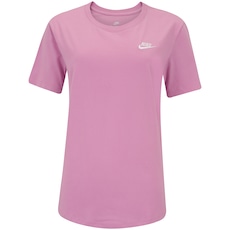 Camiseta Feminina Nike Manga Curta Sportswear Club