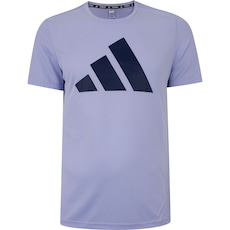 Camiseta Masculina adidas Manga Curta Run It