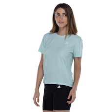 Camiseta Feminina adidas Manga Curta Own The Run Base