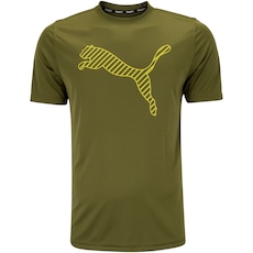 Camiseta Masculina Puma Manga Curta Graphic Concept Q1