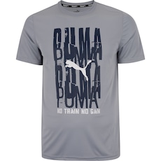 Camiseta Masculina Puma Manga Curta Graphic Emblem Tee