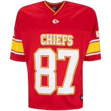 Camiseta do Kansas City Chiefs NFL Kelce NF161 Masculina em
