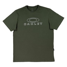 Camiseta Masculina Oakley Bark New Vermelha - overboard