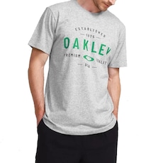 Camiseta Oakley Bark New Tee New Crimson - Masculina