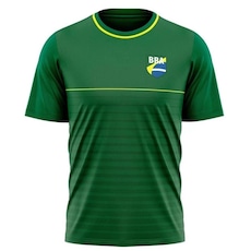 Camisa Compressão Under Armour HG SS Brazil - EsporteLegal