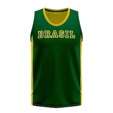 Camisa Brasil Torcedor Estrela Amarela Wunder - Masculina