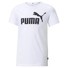 Camiseta Puma Essentials Logo - Infantil