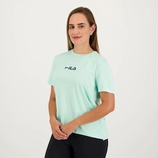 Camiseta Fila Letter Fit - Feminina