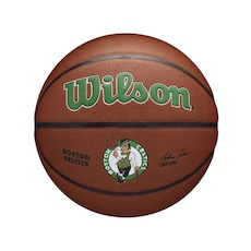 Bola De Basquetebol Nba Drv Plus 7 Wilson - Couro Marrom