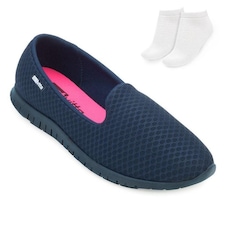 Tênis Actvitta Slip On e Meia - Feminino