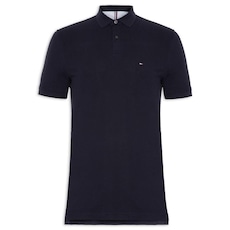 Tommy hilfiger Camisa Polo De Manga Curta Core Tipped Slim Branco