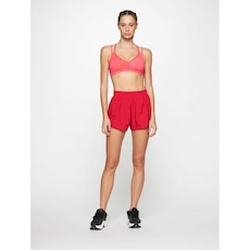 Shorts Fitness Honey Be com Cadarço Fake - Feminino