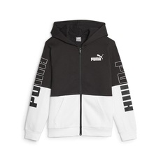 Jaqueta de Moletom Puma Power Full-Zip - Infantil
