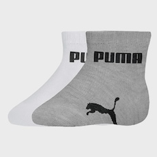 Meia Cano Baixo Puma Bebê - 2 Pares - Infantil