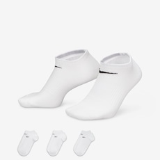 Meia Cano Curto Nike Performance Lightweight - 3 pares - Unissex