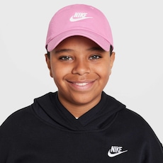 Boné Nike Club Futura Wash Infantil Aba Curva