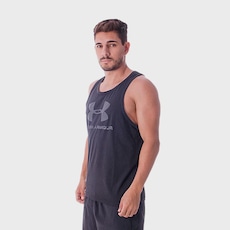 Camiseta Regata Masculina Under Armour Sportstyle Logo Tank
