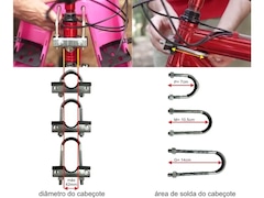 Cadeirinha para Bicicleta Kalf Baby Bike Dianteira 400 - Infantil - Foto 2