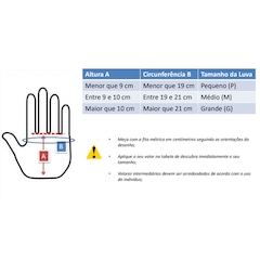 Luvas para Academia com Polegar e Protetor Palmar Oxer - Adulto - Foto 4