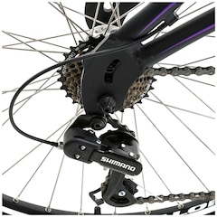 Bicicleta Caloi 500 - Aro 26 - Freio V-Brake - Câmbio Traseiro Shimano - 21 Marchas - Feminina - Foto 5