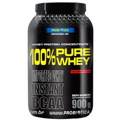 100% Pure Whey Protein Probiotica - 900g - Sem Sabor - Foto 1