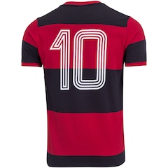 Camiseta do Flamengo Zico Braziline - Masculina - Foto 2