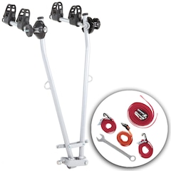 Transbike Suporte de Bicicleta para Carros Cyel Engate Dobrável com Borracha - 2 Bikes - Foto 1