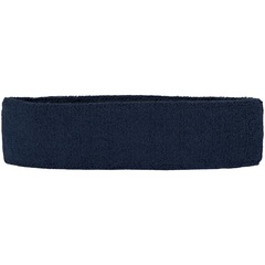 Testeira Nike Swoosh Headband - Azul Marinho com Rosa-Azul Marinho / Rosa-R1 - Foto 2