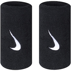 Munhequeira Nike Swoosh Double Wristband Unissex Ac2287-100 - Foto 1