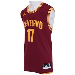 Camiseta Regata adidas NBA Cleveland Cavaliers Road Varejão - Masculina - Foto 3