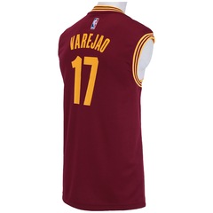 Camiseta Regata adidas NBA Cleveland Cavaliers Road Varejão - Masculina - Foto 4