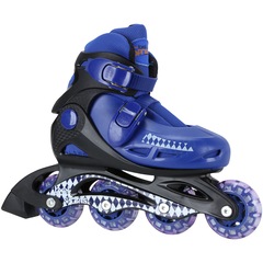 Kit Patins Bel Sports Radical: Patins + Kit de Proteção - Infantil - Foto 2