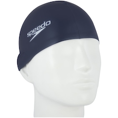 Touca de Natação Speedo Silicone Lisa - Adulto - Foto 1