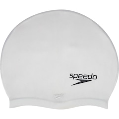 Touca de Natação Speedo Silicone Lisa - Adulto - Foto 4