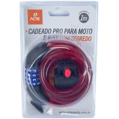 Cadeado para Bicicleta com Segredo Acte Sports Pro A20 - Foto 1