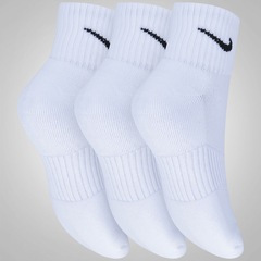 Kit de Meia Nike Swoosh Cano Médio com 3 Pares - Adulto - Foto 2