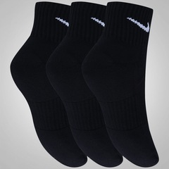 Kit de Meia Nike Swoosh Cano Médio com 3 Pares - Adulto - Foto 2