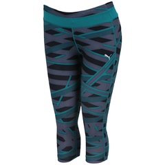 Calça Legging Capri Puma Tp Graphic Tight – Feminina - Foto 1