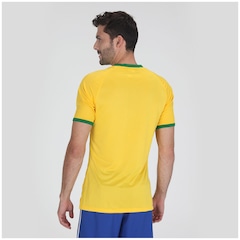 Camisa  do Brasil Amarela Nike Jogador 2014 s/n° Masculina - Foto 3