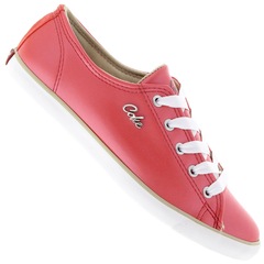 Tênis Coca-Cola The Best Leather Metal - Feminino - Foto 1