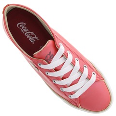 Tênis Coca-Cola The Best Leather Metal - Feminino - Foto 9