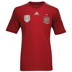 Camisa Espanha I S/N 2014 Torcedor adidas - Masculina - Foto 5