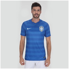 Camisa do Brasil Azul Nike Jogador 2014 s/n° - Masculina - Foto 1